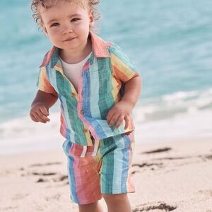 Hanna Andersson // rainbow set 12-18mo